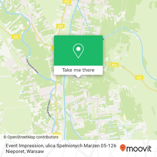 Event Impression, ulica Spelnionych Marzen 05-126 Nieporet map