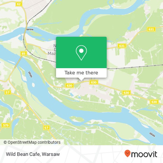 Wild Bean Cafe, aleja Jerzego P. Morawicza 1 05-100 Nowy Dwor Mazowiecki map