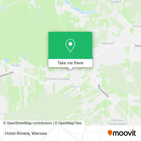 Hotel Riviera map