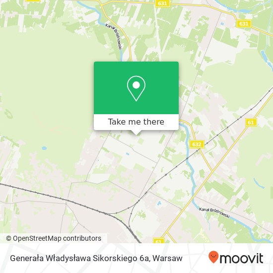 Generała Władysława Sikorskiego 6a map