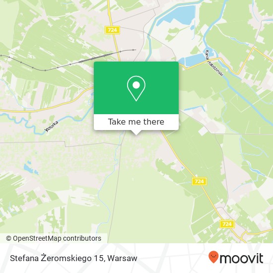 Stefana Żeromskiego 15 map