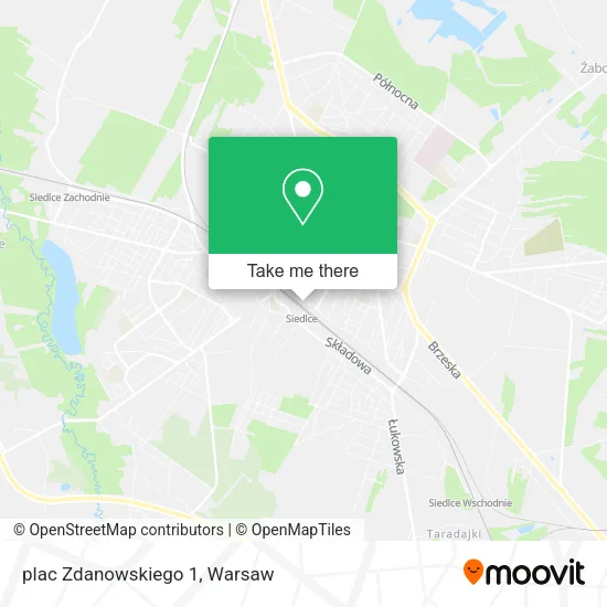 Карта plac Zdanowskiego 1