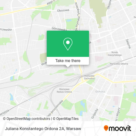 Juliana Konstantego Ordona 2A map