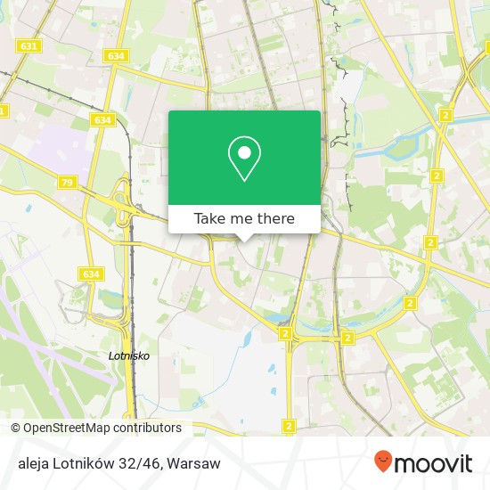 aleja Lotników 32/46 map