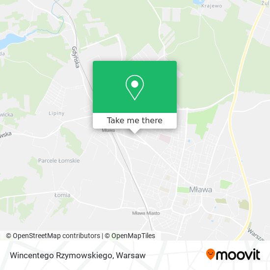 Wincentego Rzymowskiego map