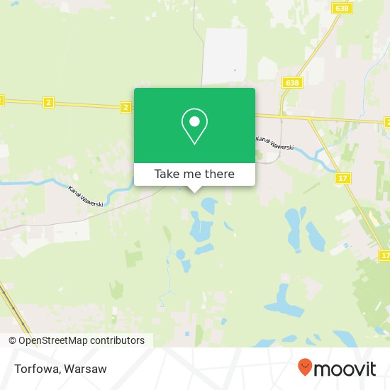 Torfowa map