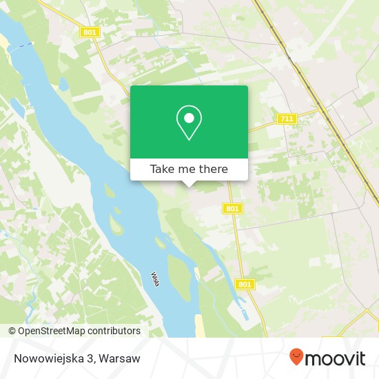 Nowowiejska 3 map