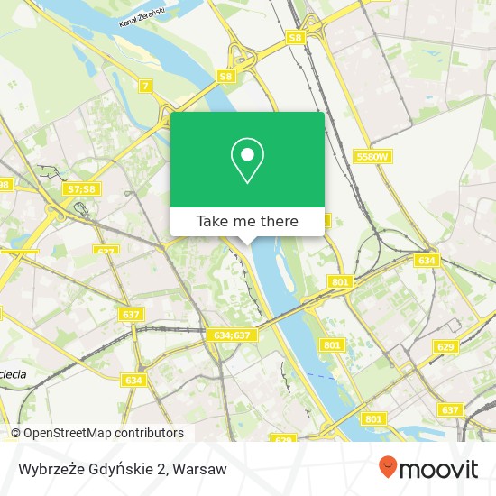 Wybrzeże Gdyńskie 2 map