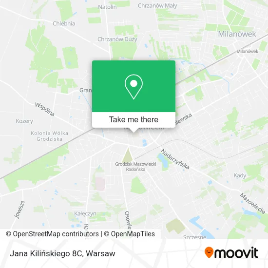 Jana Kilińskiego 8C map