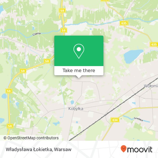 Władysława Łokietka map