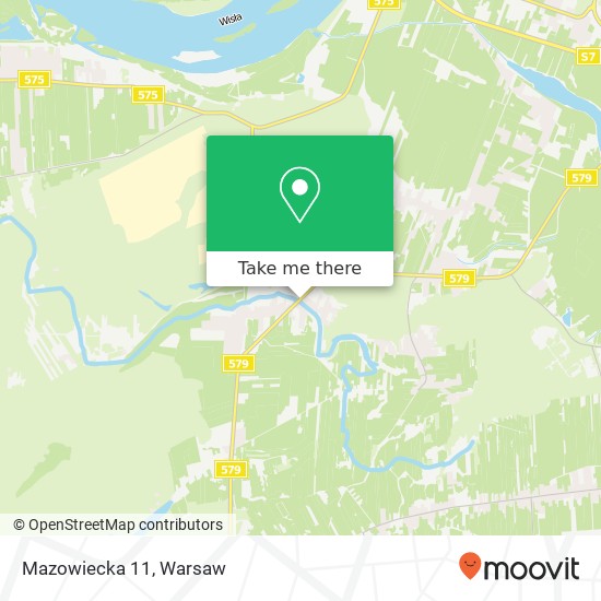 Mazowiecka 11 map