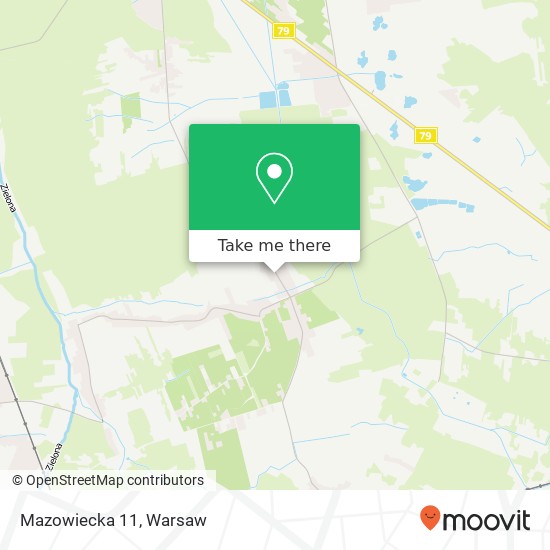 Mazowiecka 11 map