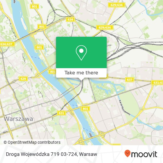 Droga Wojewódzka 719 03-724 map