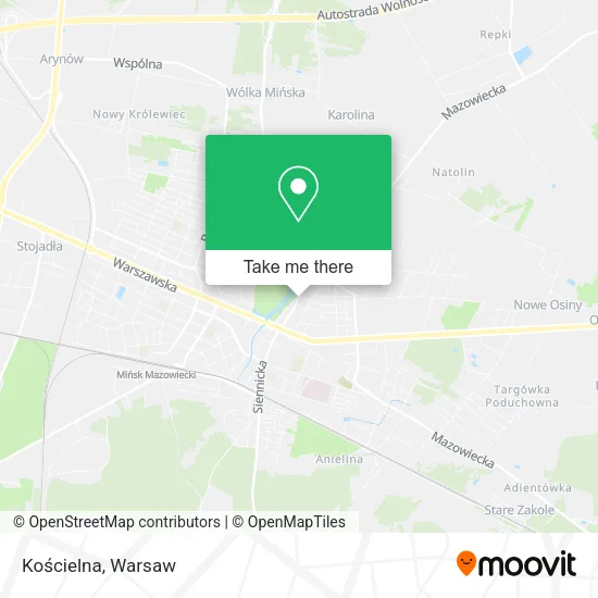 Kościelna map