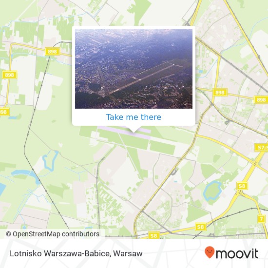 Lotnisko Warszawa-Babice map