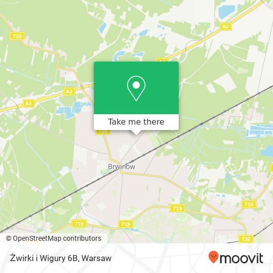 Żwirki i Wigury 6B map