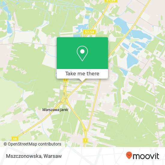 Mszczonowska map