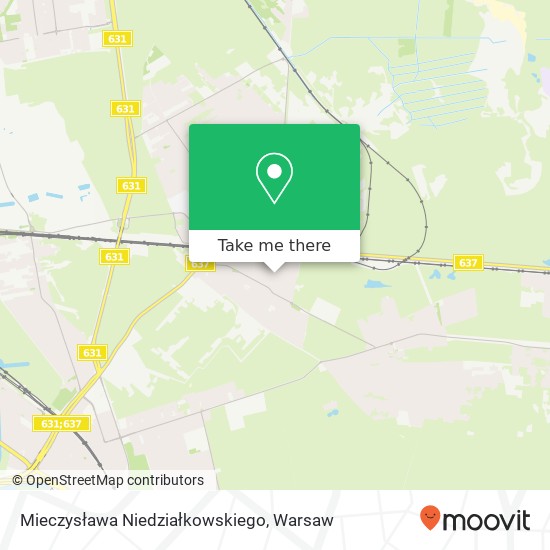 Mieczysława Niedziałkowskiego map