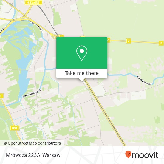 Mrówcza 223A map