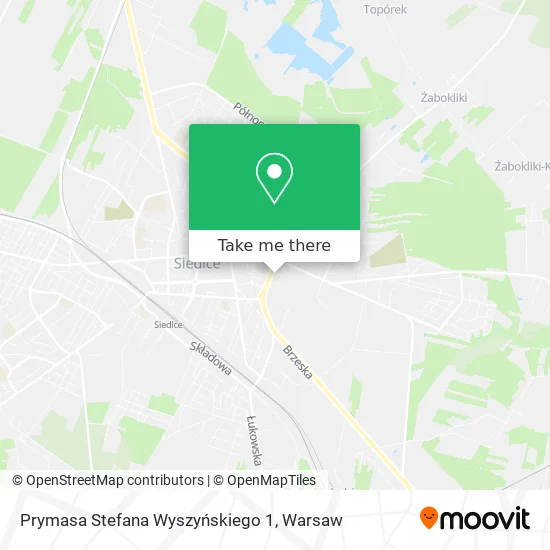 Prymasa Stefana Wyszyńskiego 1 map
