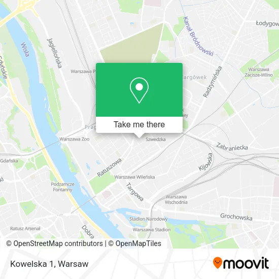 Kowelska 1 map
