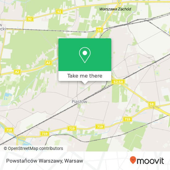 Powstańców Warszawy map