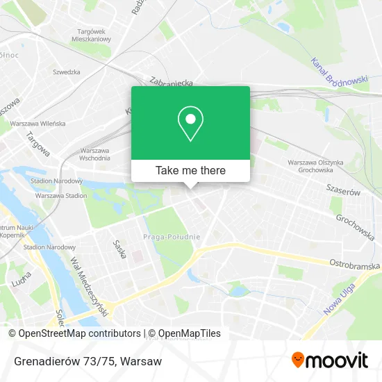 Grenadierów 73/75 map