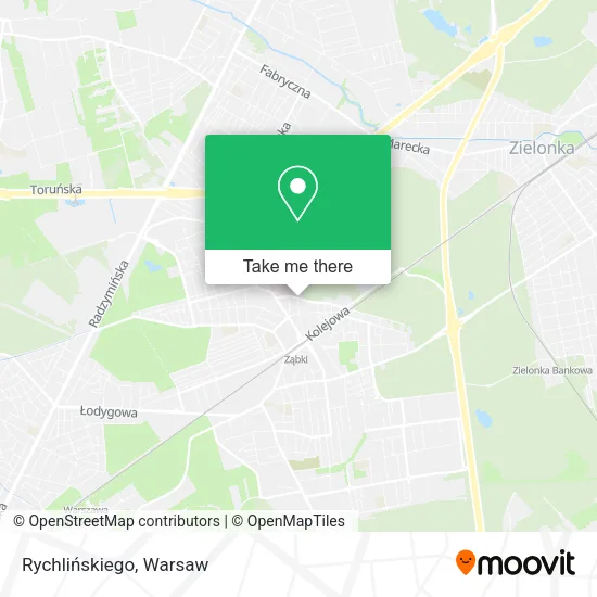 Rychlińskiego map