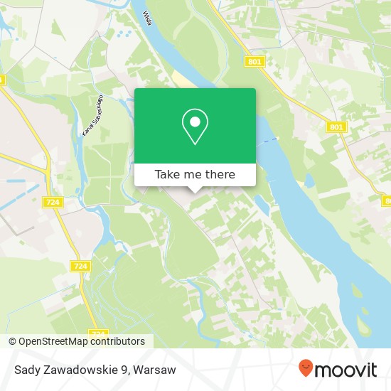 Sady Zawadowskie 9 map