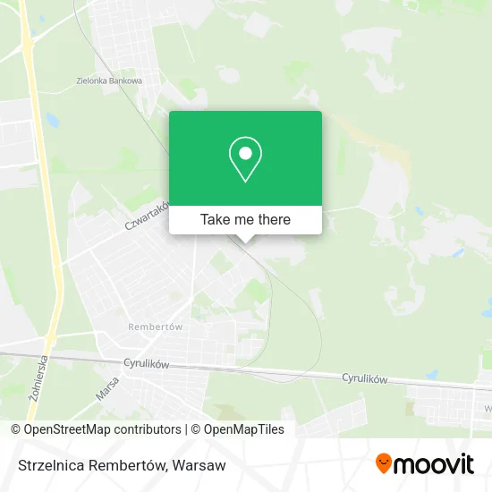 Strzelnica Rembertów map
