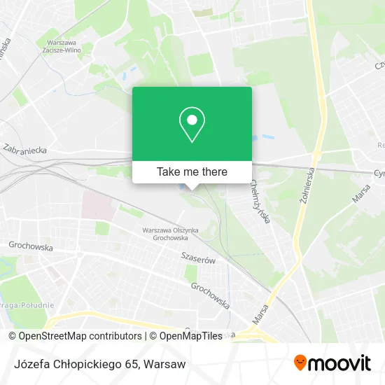 Józefa Chłopickiego 65 map