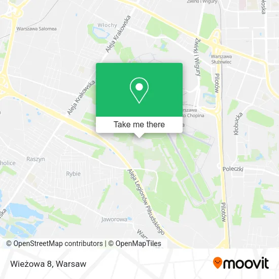 Wieżowa 8 map