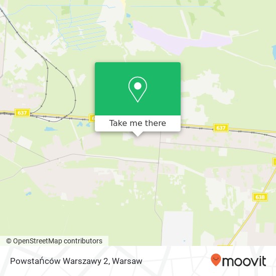 Powstańców Warszawy 2 map