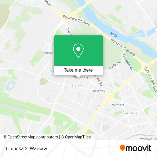 Lipińska 2 map