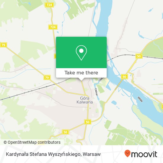 Kardynała Stefana Wyszyńskiego map