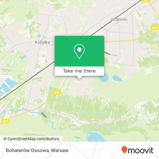 Bohaterów Ossowa map