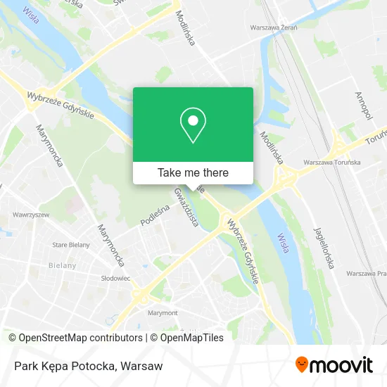 Карта Park Kępa Potocka