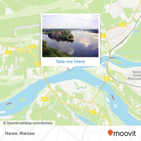 Narew map