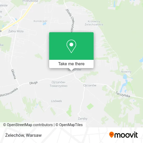 Карта Żelechów