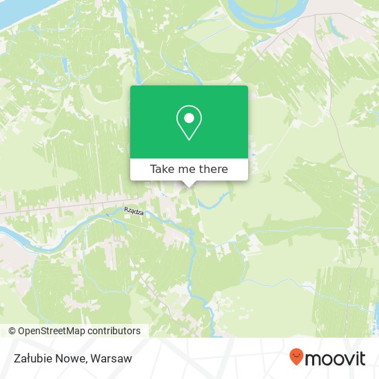 Załubie Nowe map