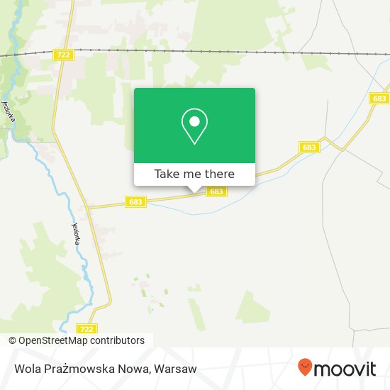 Wola Prażmowska Nowa map