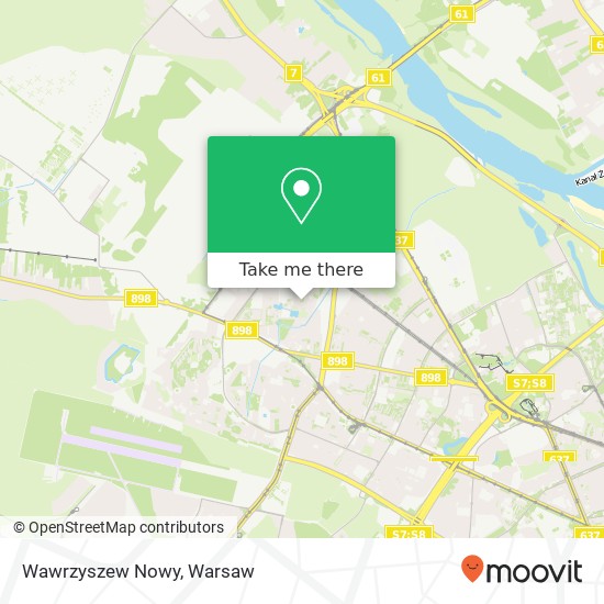 Wawrzyszew Nowy map