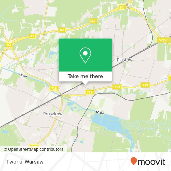 Tworki map