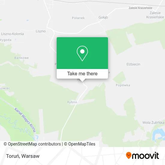 Карта Toruń
