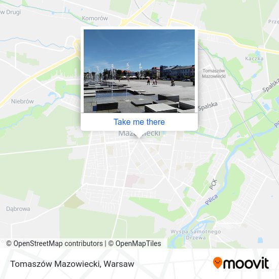 Tomaszów Mazowiecki map