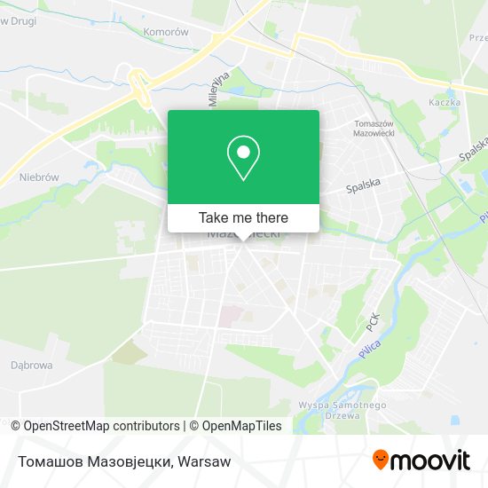 Томашов Мазовјецки map