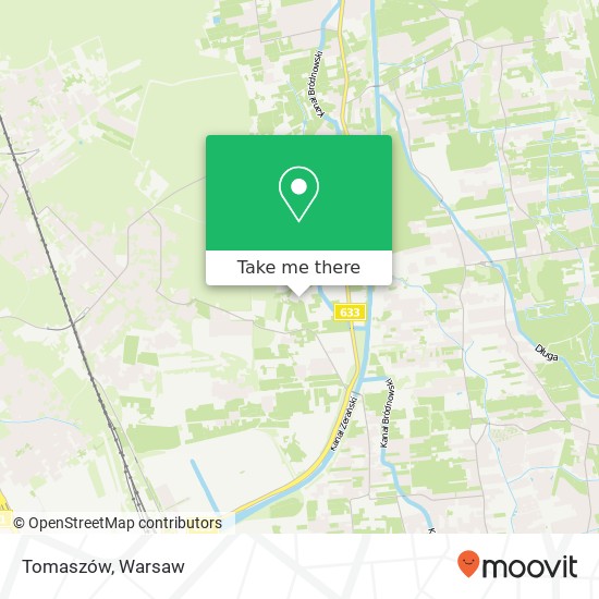 Tomaszów map