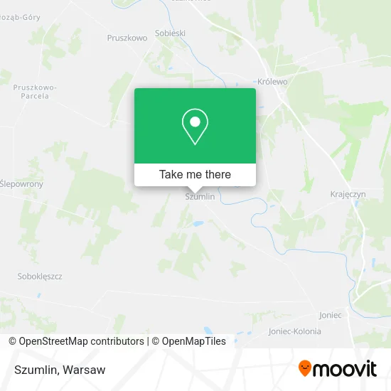 Szumlin map