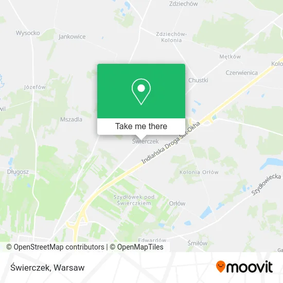 Карта Świerczek