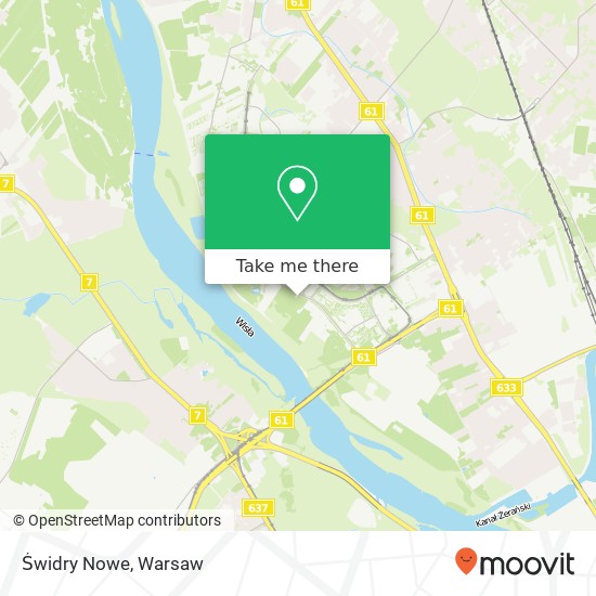 Świdry Nowe map